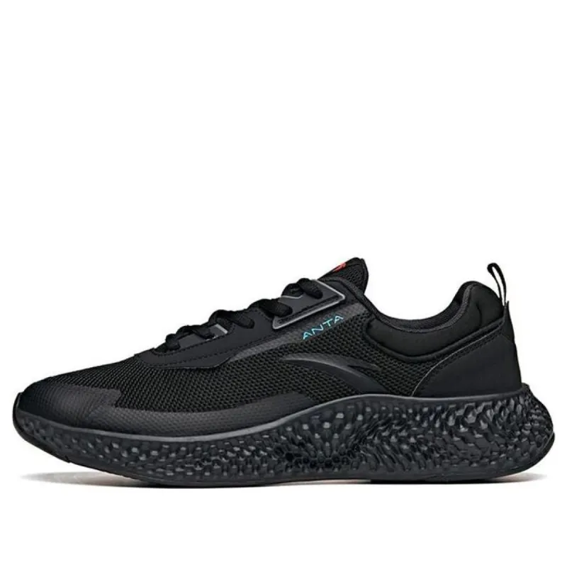 ANTA Running Series Sneakers 'Black Blue' 112115536S-4 sold by KicksCrew