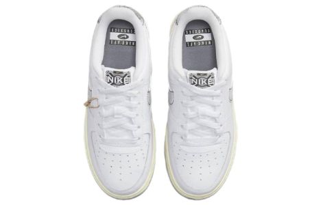 (GS) Nike Air Force 1 Low LV8 3 'White Smoke Gray' DX1657-100 sold by KicksCrew