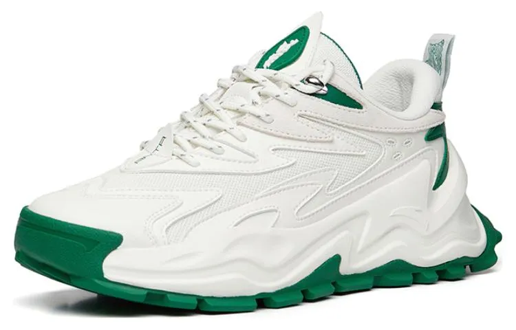 ANTA Chunky Shoes 'White Green' 112148880R-5 sold by KicksCrew product image thumbnail 2