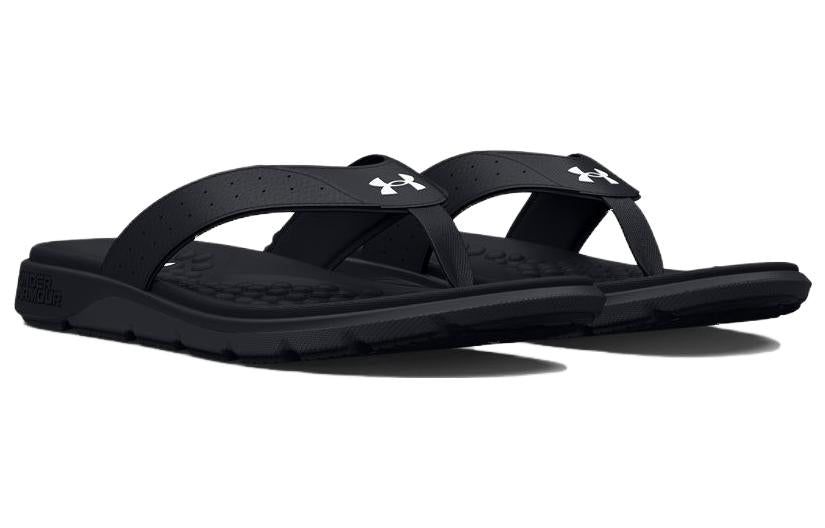 Under Armour Ignite 7 Sandal 'Black White' 3026026-001 sold by KicksCrew product image thumbnail 3