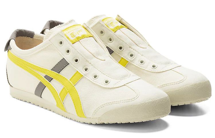 (WMNS) Onitsuka Tiger MEXICO 66 Slip-on 'White Yellow Grey' 1182A087-750 sold by KicksCrew product image thumbnail 3