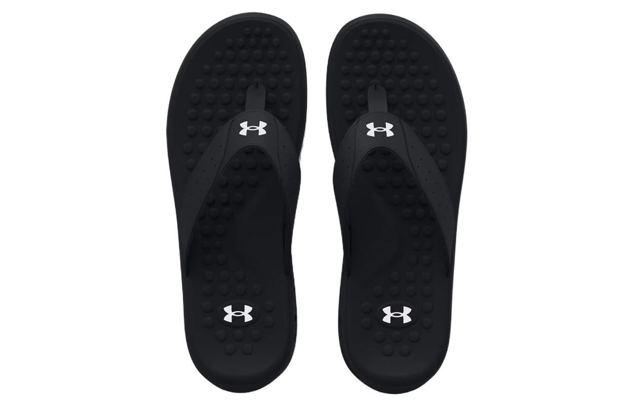 Under Armour Ignite 7 Sandal 'Black White' 3026026-001 sold by KicksCrew product image thumbnail 4