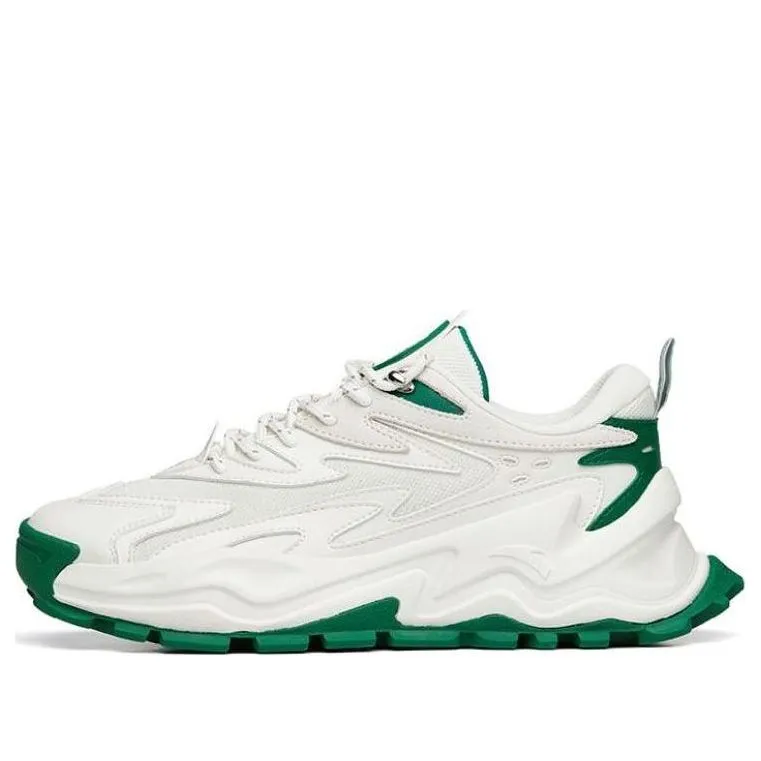 ANTA Chunky Shoes 'White Green' 112148880R-5 sold by KicksCrew