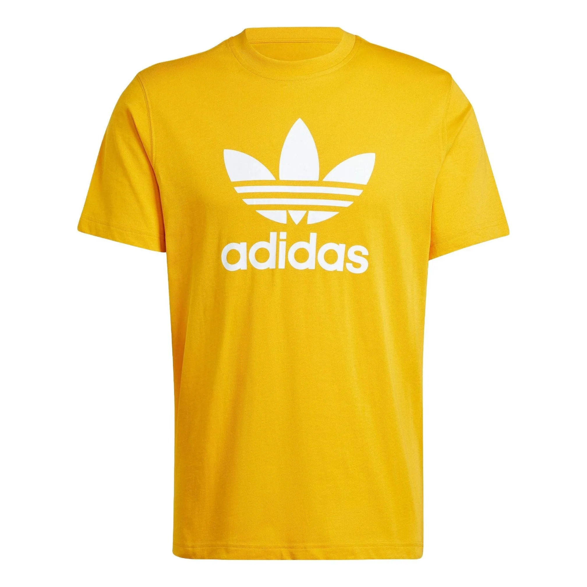 adidas Adicolor Trefoil T-shirt Asia Sizing 'Yellow' IZ2352 sold by KicksCrew