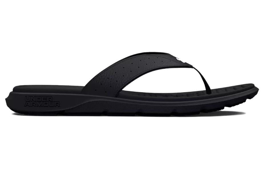 Under Armour Ignite 7 Sandal 'Black White' 3026026-001 sold by KicksCrew product image thumbnail 2