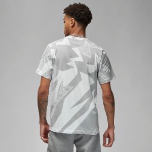 Air Jordan Essential All Over Print T-Shirt 'Grey White' DQ7368-100 sold by KicksCrew