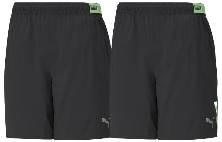 Puma Woven 7" Running Shorts 'Black' 520222-01 sold by KicksCrew product image thumbnail 2