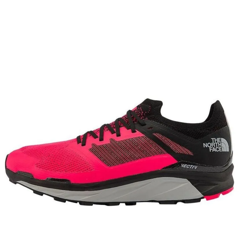 THE NORTH FACE Vectiv Eminus Running Sneakers ' TNF Black Trail Marker Print Brilliant Coral' 4T3L-50T sold by KicksCrew