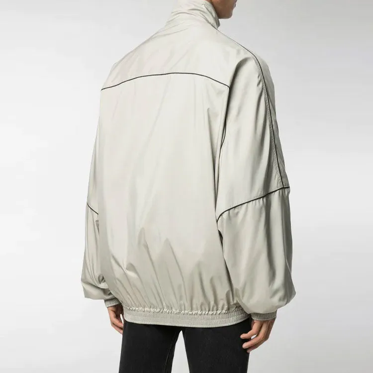 Balenciaga Zip-Up Tracksuit Jacket 'Grey' 642337TJO829577 sold by KicksCrew product image thumbnail 5