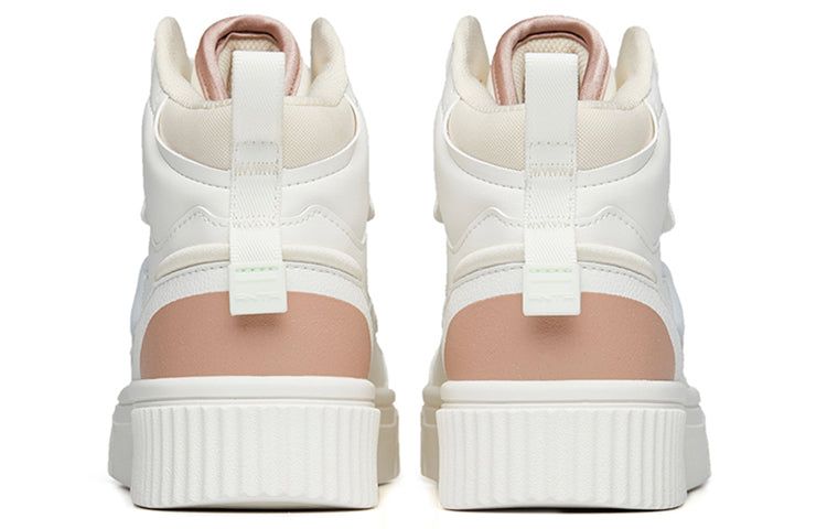 (WMNS) ANTA High-Top Sneakers 'White Pink Blue' 922248015-2 sold by KicksCrew product image thumbnail 4