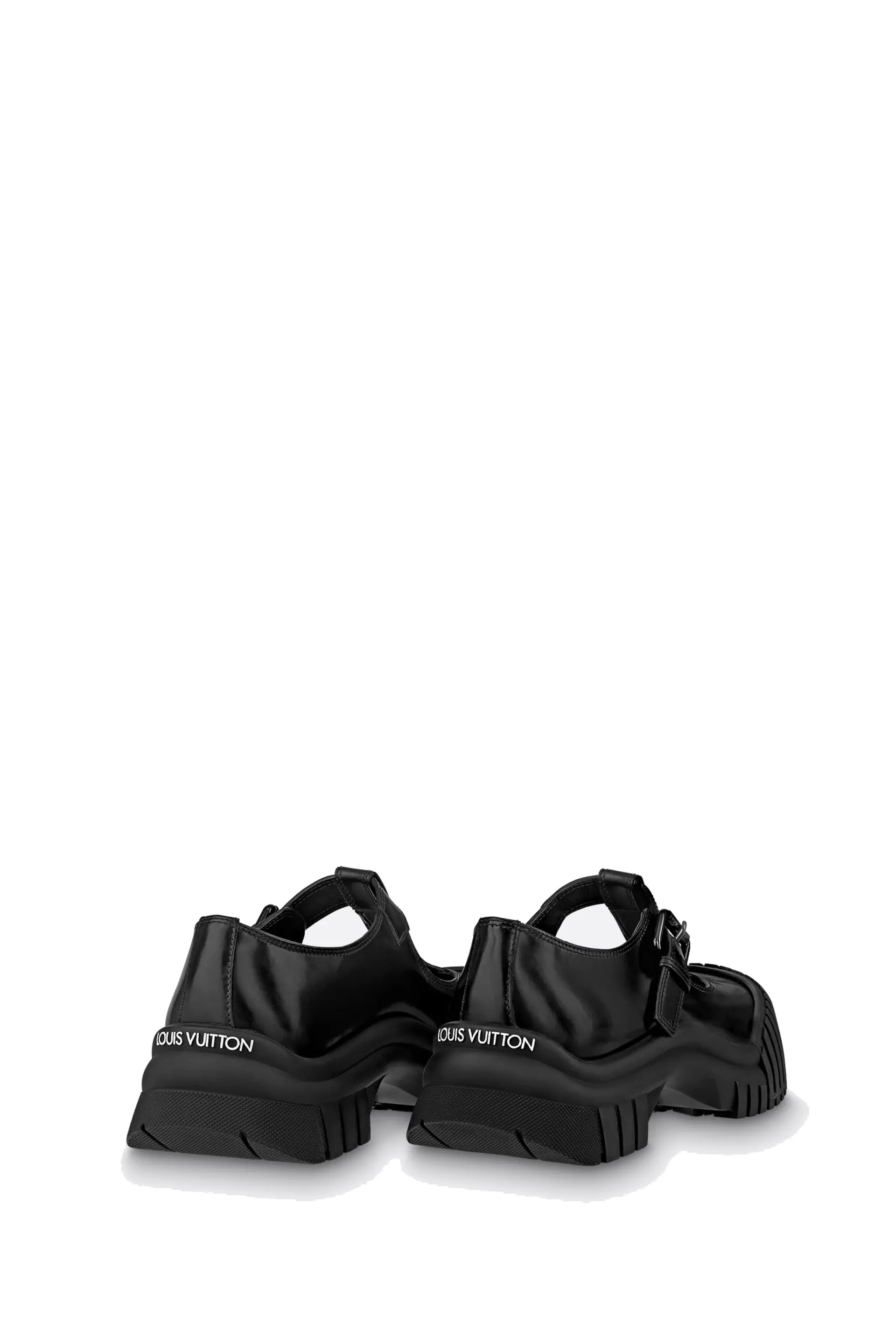 (WMNS) LOUIS VUITTON Ruby Mary Jane Shoes 'Black' 1ABUDF sold by KicksCrew product image thumbnail 3