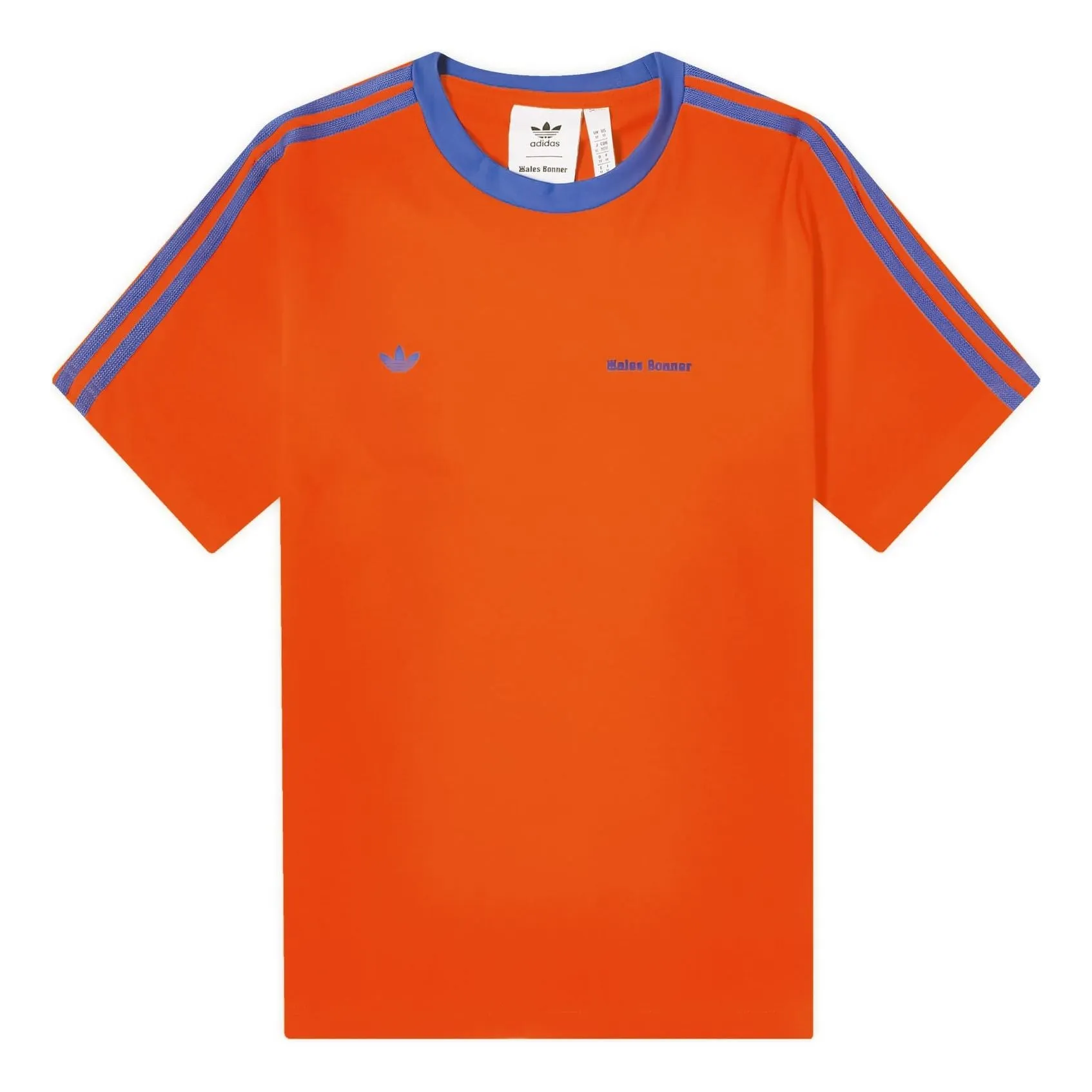 adidas x Wales Bonner T-shirt 'Orange Blue' IZ1891 sold by KicksCrew