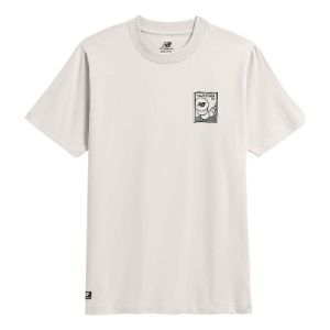 New Balance 550 Drawing Sketch Short Sleeve T-shirt 'Sea Salt' MT31573-SST sold by KicksCrew