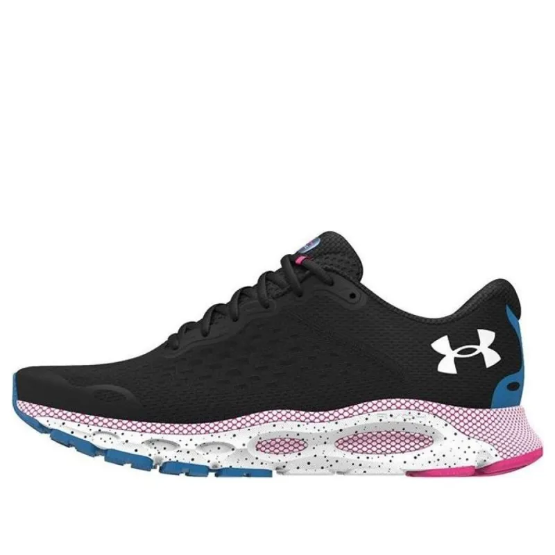 (WMNS) Under Armour Hovr Infinite 3 'Black Electro Pink' 3023556-003 sold by KicksCrew