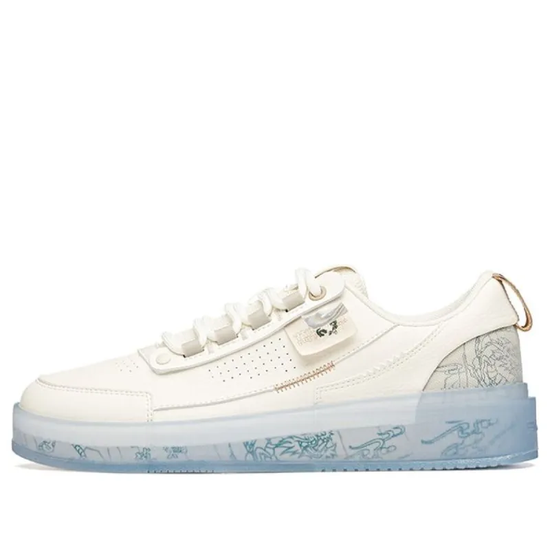 ANTA Life Series Sneakers 'White Grey' 912228030-2 sold by KicksCrew