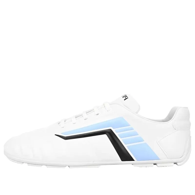 (WMNS) PRADA Rev Lace-Up Sneakers 'White Blue' 1E505M_A21_FD010 sold by KicksCrew