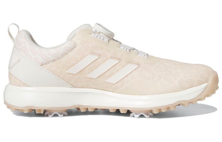 (WMNS) Adidas S2G BOA Spiked Golf Shoes 'Chalk White Wonder Quartz' GV9435 sold by KicksCrew product image thumbnail 2
