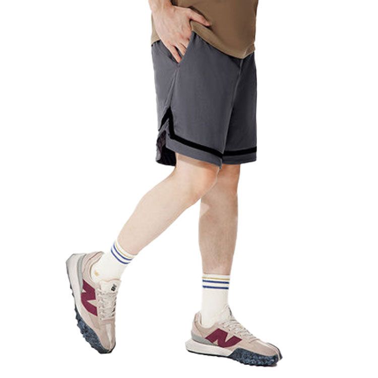 New Balance x Nice Rice Classic Sport Shorts 'Dark Grey' AMS22384-SYA sold by KicksCrew product image thumbnail 3