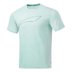 Li-Ning Running T-Shirt 'Green' ATST073-6 sold by KicksCrew