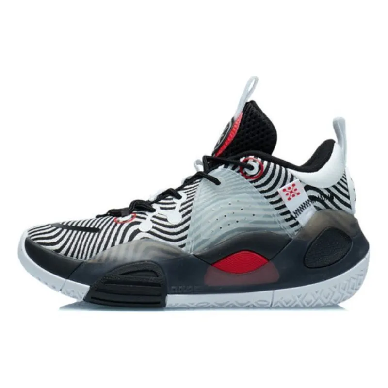 (GS) Li-Ning Wade All City 9 V1.5 Mid 'White Black' YKBR044-1 sold by KicksCrew