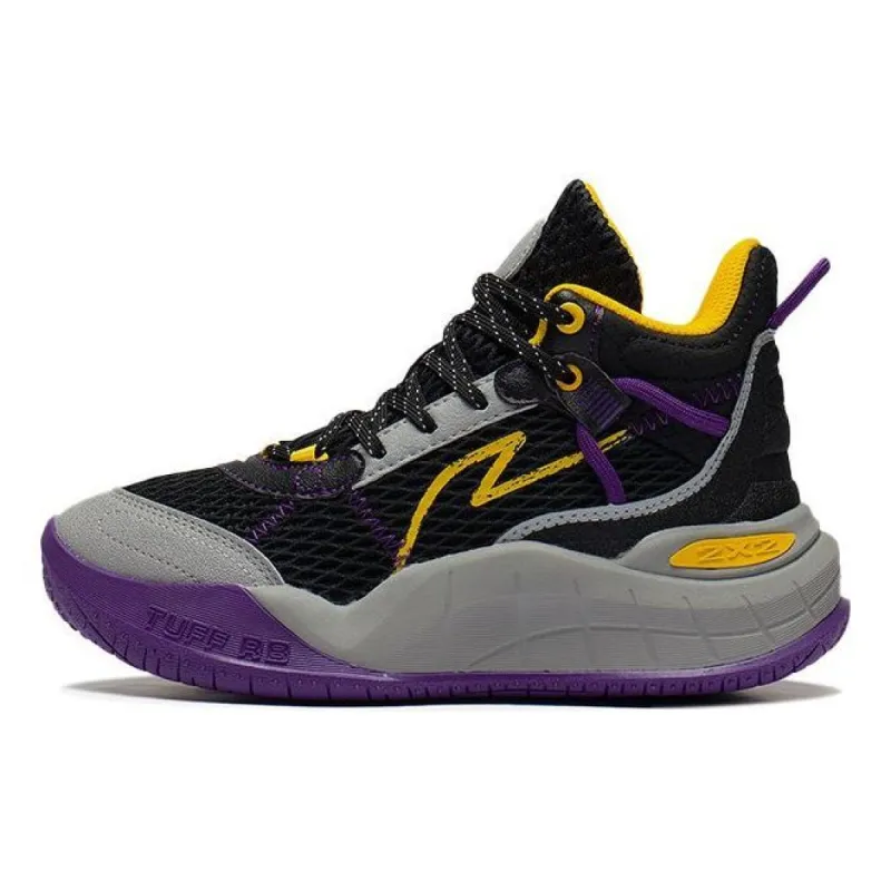 (GS) Li-Ning Lei-Rim Mid 'Black Purple Yellow' YKBS054-1 sold by KicksCrew