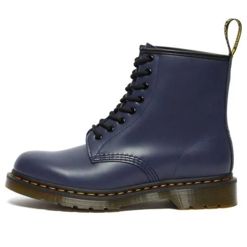 Dr.Martens 1460 Smooth Leather Lace Up Boots 'Blue' 27139403 sold by KicksCrew