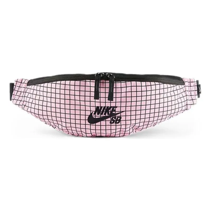 Nike SB Heritage Print Waistpack Fanny Pack 'Black Pink' CK6755-629 sold by KicksCrew