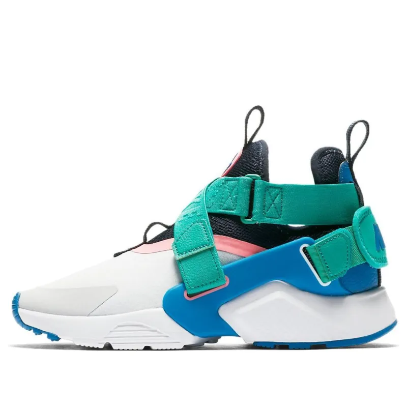 (GS) Nike Huarache City High 'Pure Platinum Blue Nebula' AJ6662-001 sold by KicksCrew