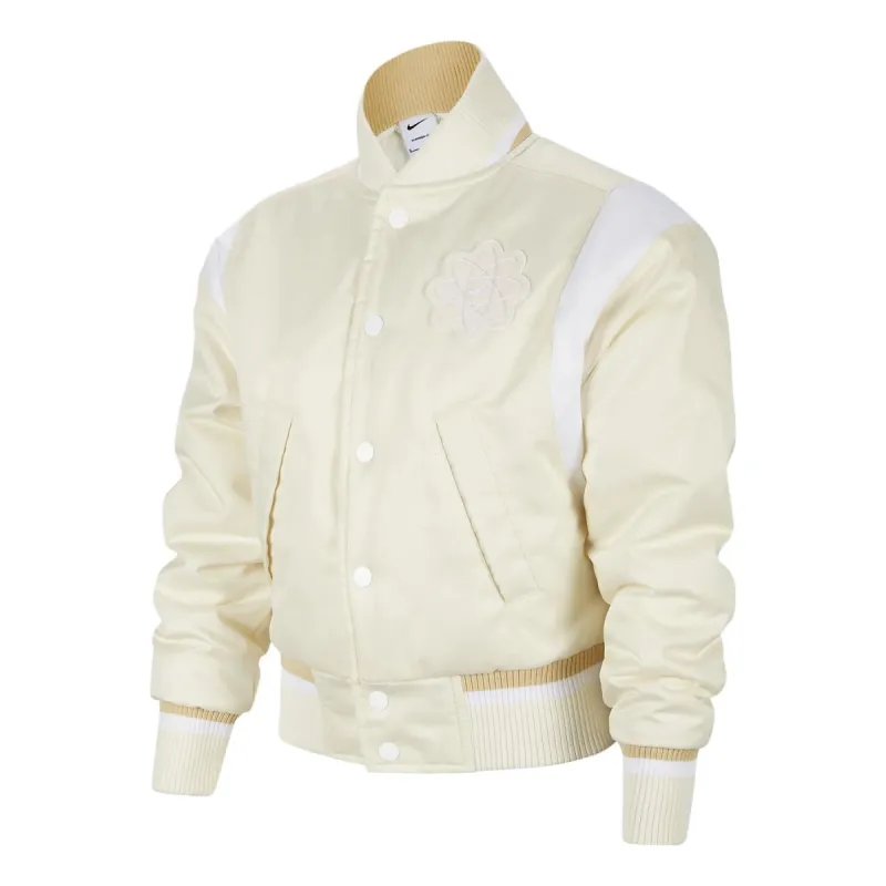 (GS) Nike Culture of Basketball Therma-FIT Bomber Jacket 'Coconut Milk' FJ6045-113 made by KicksCrew
