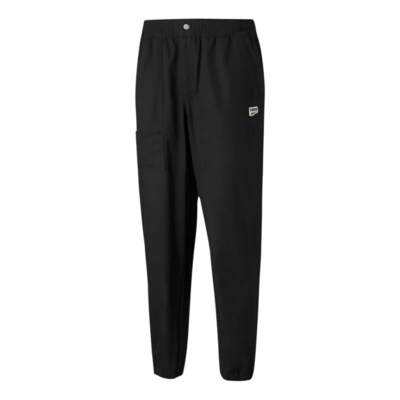 Puma Downtown Twill Pants 'Black' 533045-01 sold by KicksCrew