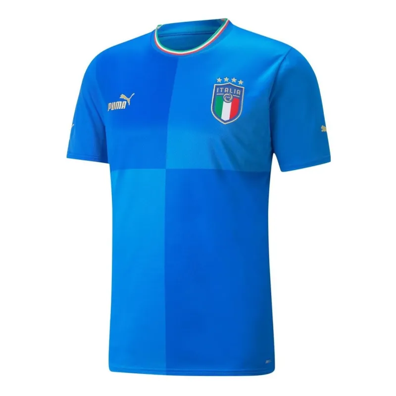 Puma Federico Chiesa Italy 22/23 Home Jersey 'Blue' 765643-01 sold by KicksCrew
