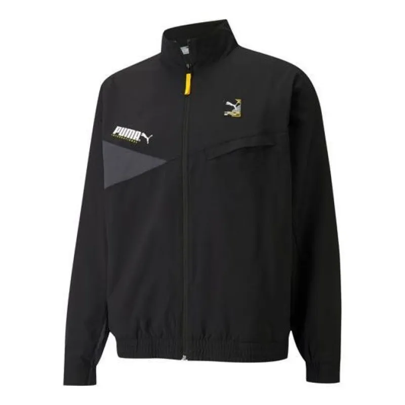 Puma International Winterized Woven Jacket 'Black' 533087-01 sold by KicksCrew