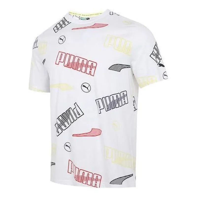Puma Solid Regular Fit T-Shirt 'White' 532706-02 sold by KicksCrew
