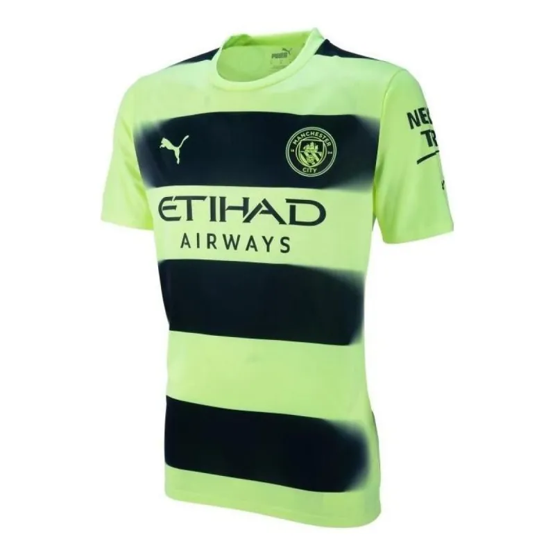 Puma Manchester City F.C. Third 22/23 Replica Football Jersey 'Green' 765734-03 sold by KicksCrew