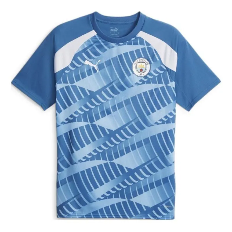 Puma Manchester City Men's Pre match Jersey 'Blue' 772844-10 sold by KicksCrew