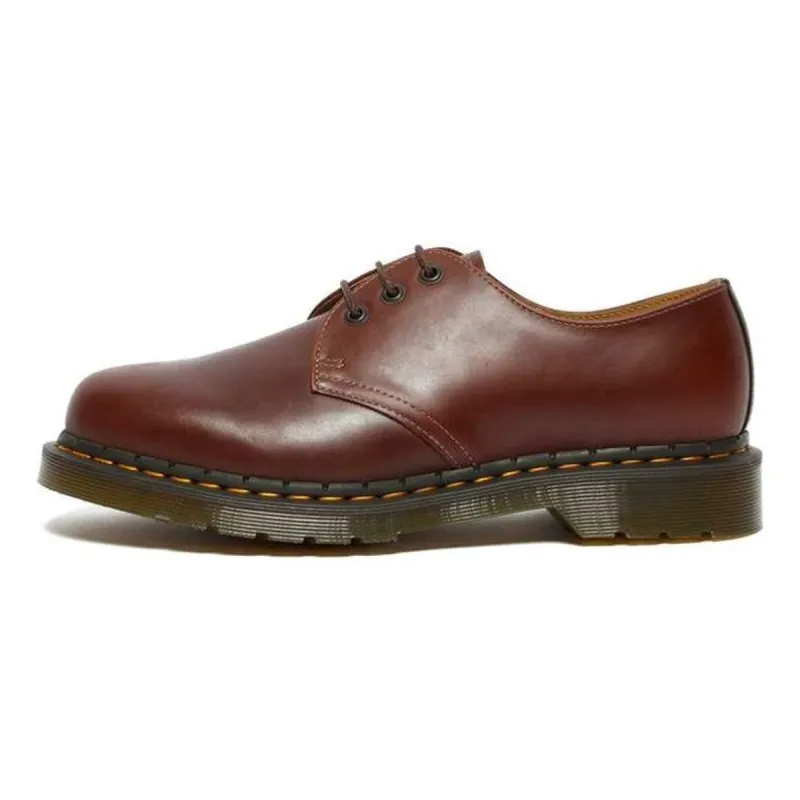 Dr.Martens 1461 Abruzzo Leather Shoes 'Brown Black' 26911201 sold by KicksCrew
