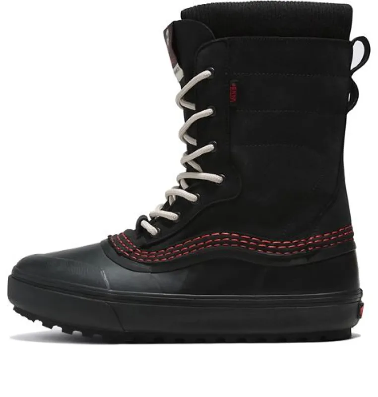 Vans Standard Zip Snow MTE Boots 'Black Red' VN0A5JI5BLA sold by KicksCrew