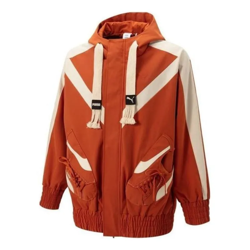 Puma X Staffonly X Monopoly Logo Jacket 'Orange' 539895-83 sold by KicksCrew