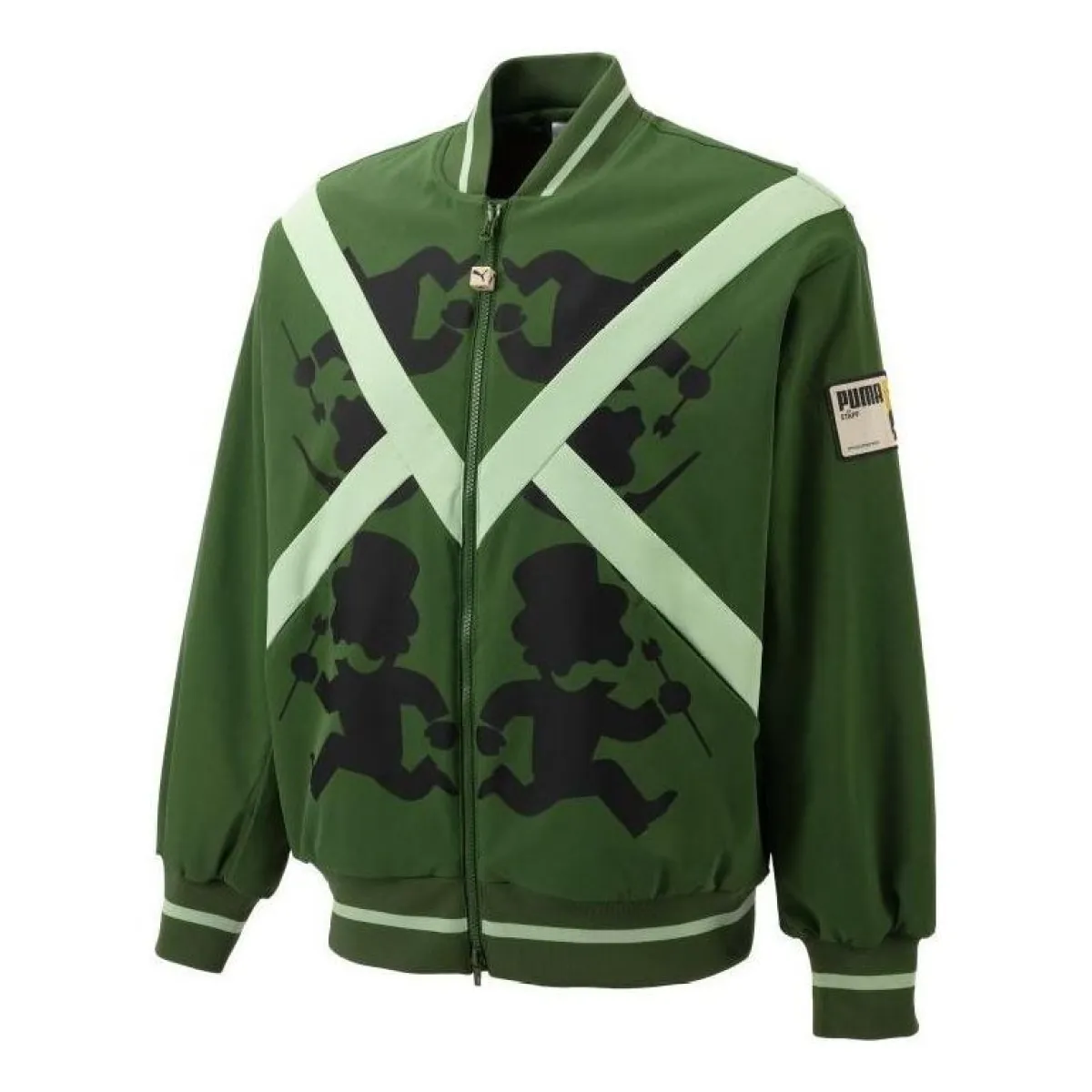 Puma X Staffonly X Monopoly Jacket 'Green' 539893-80 sold by KicksCrew