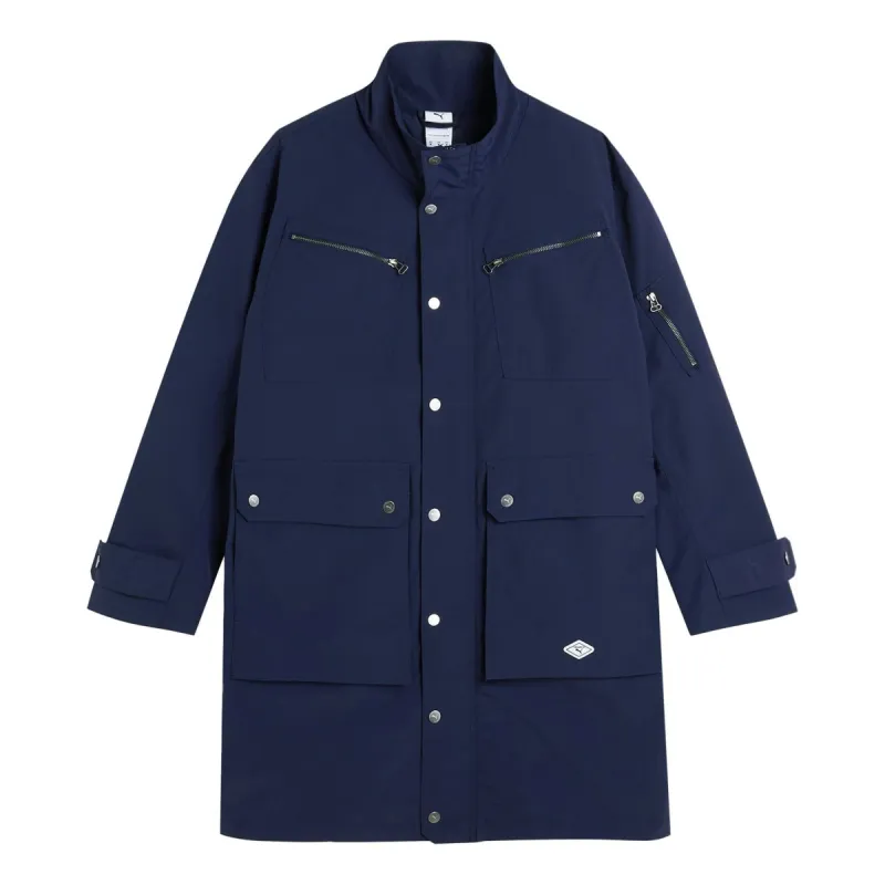 Puma X Nanamica Woven Jacket 'Navy' 539851-06 sold by KicksCrew