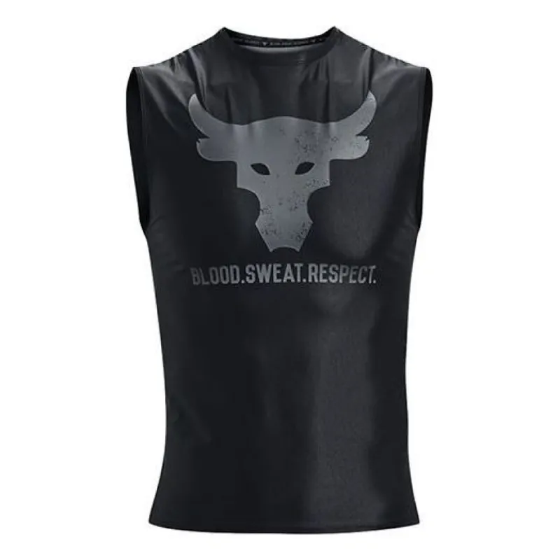 Under Armour Project Rock Iso-Chill Sleeveless 'Black' 1361649-001 sold by KicksCrew