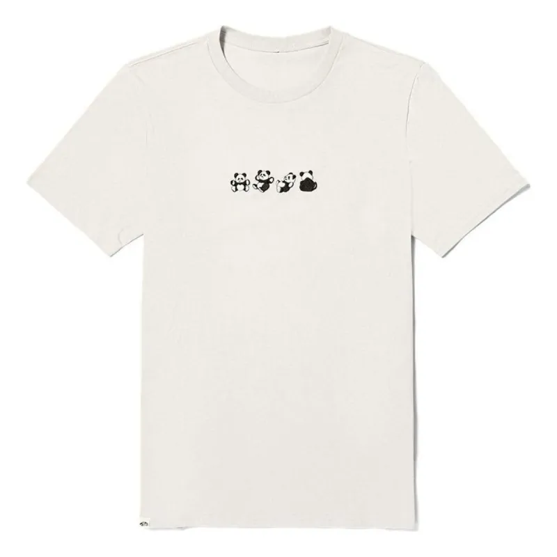 (WMNS) Vans Panda Logo T-shirt 'Beige' VN000FREFS8 sold by KicksCrew