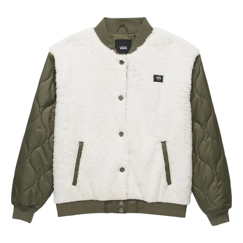 (WMNS) Vans Kasia Bomber Jacket 'Grape Leaf' VN000F8NKCZ sold by KicksCrew
