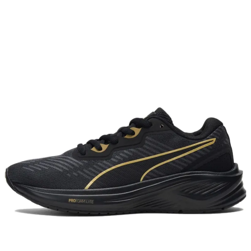 (GS) PUMA Aviator ProFoam Sky 'Black Team Gold' 378240-11 sold by KicksCrew