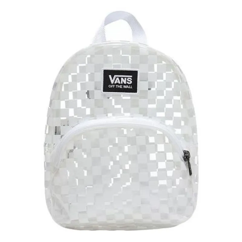 (WMNS) Vans Checkerboard Mini Backpack 'White' VN0A4DRQC13 sold by KicksCrew