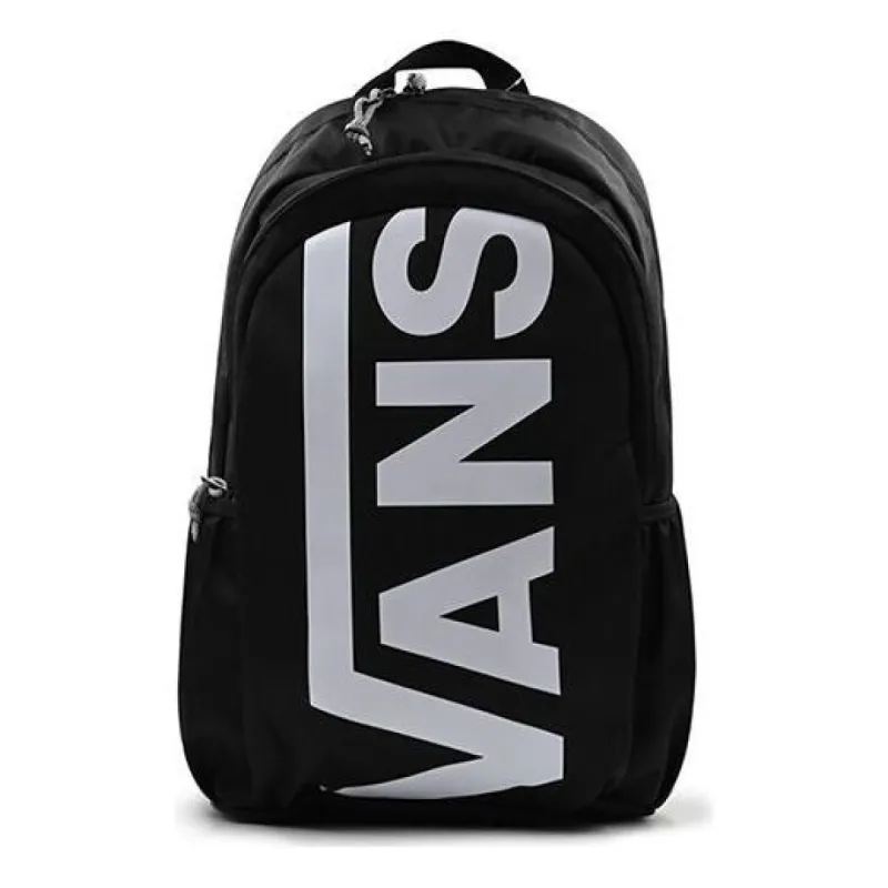 Vans Logo Strand Backpack 'Black' VN0A3JAGBLK sold by KicksCrew