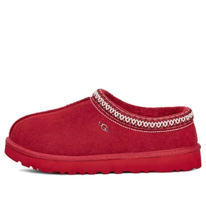 (WMNS) UGG Tasman Slipper 'Samba Red' 5955-SRTL sold by KicksCrew