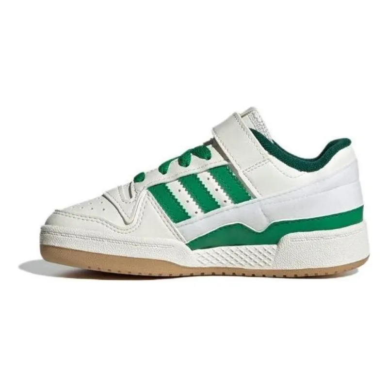 (PS) Adidas Originals Forum Low Classic Shoes 'White Green Gum' IG0720 sold by KicksCrew
