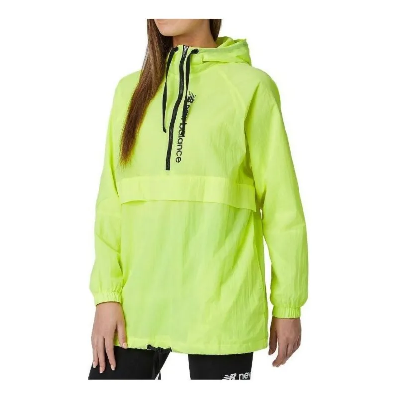 (WMNS) New Balance Sport Style Optiks Windbreaker 'Solar Yellow' WJ01512LS2 sold by KicksCrew