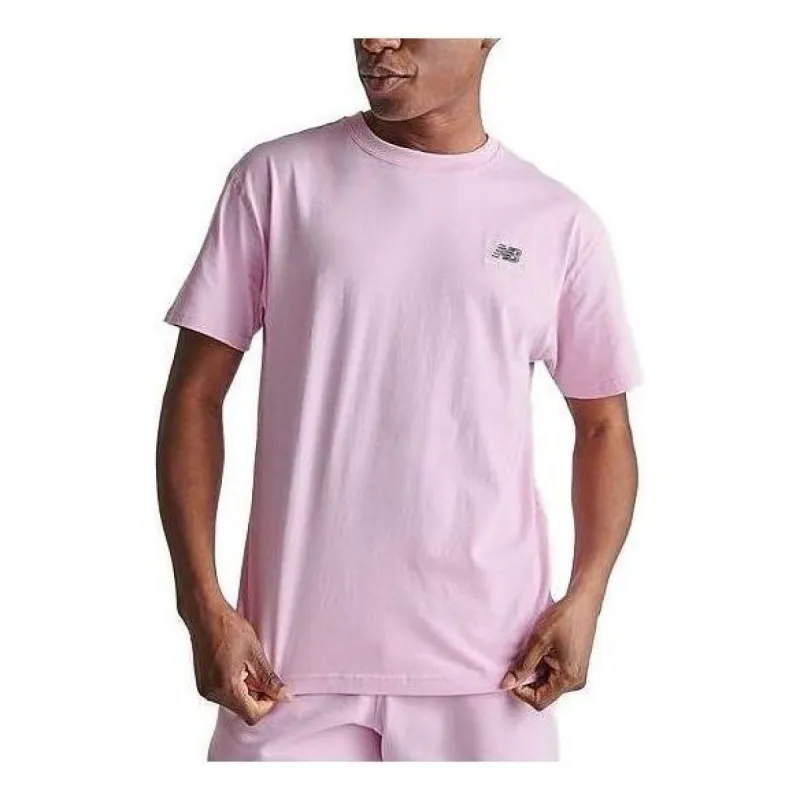 New Balance Uni-ssentials T-Shirt 'Pink' UT21503-622 sold by KicksCrew